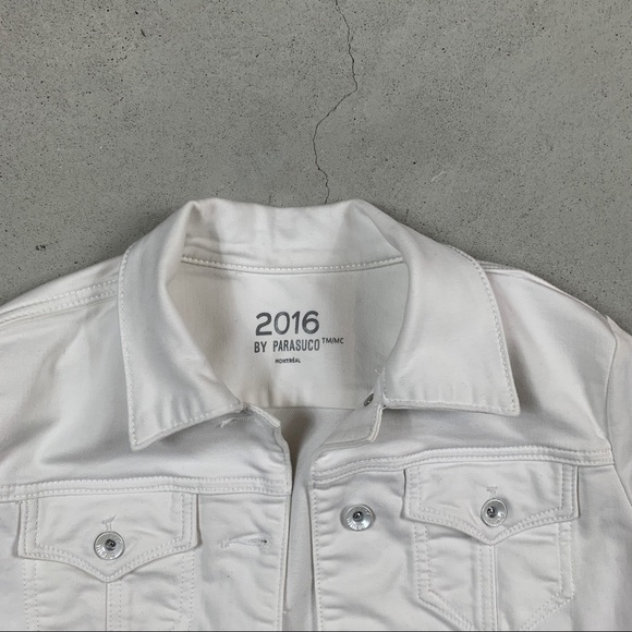 2016 WHITE DENIM JACKET - Picture 3 of 3